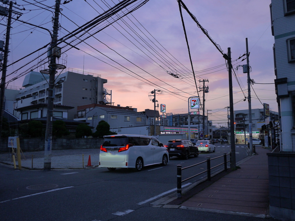夕焼け色