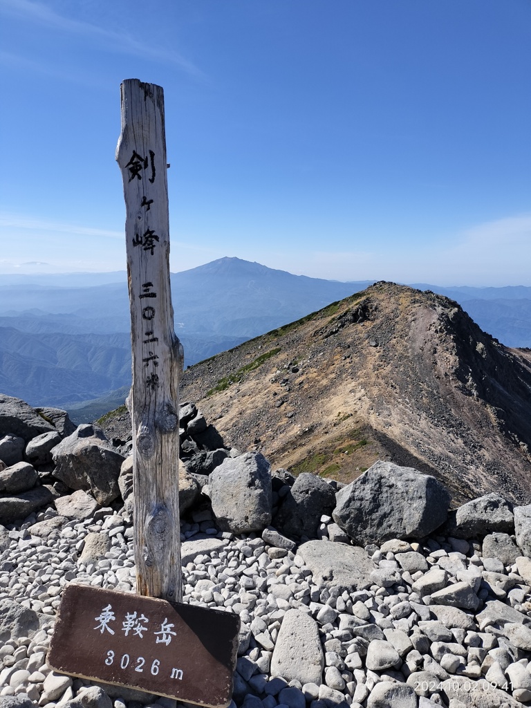 乗鞍岳にて⑤