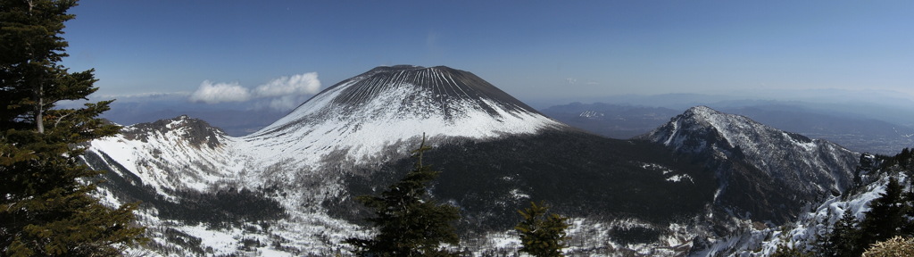 浅間山一帯