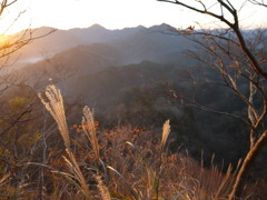 石射太郎山山頂にて