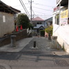 住宅街の坂