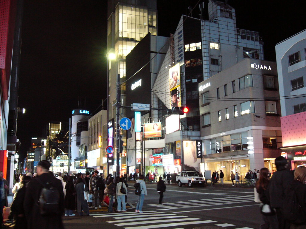夜の原宿