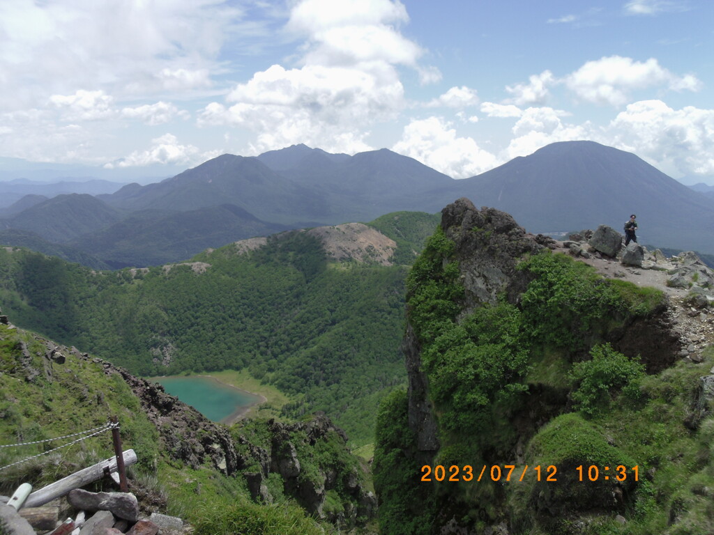 日光白根山と五色沼