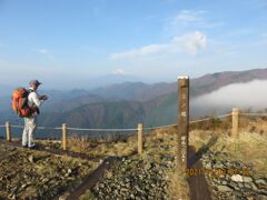 三ノ塔からの富士山。