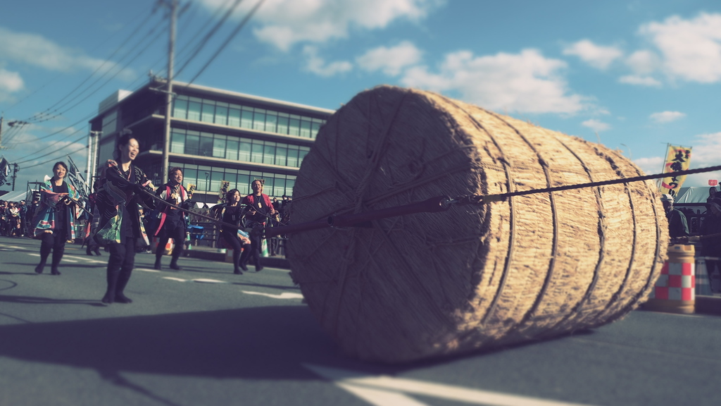 熊本県玉名市　大俵祭り　③