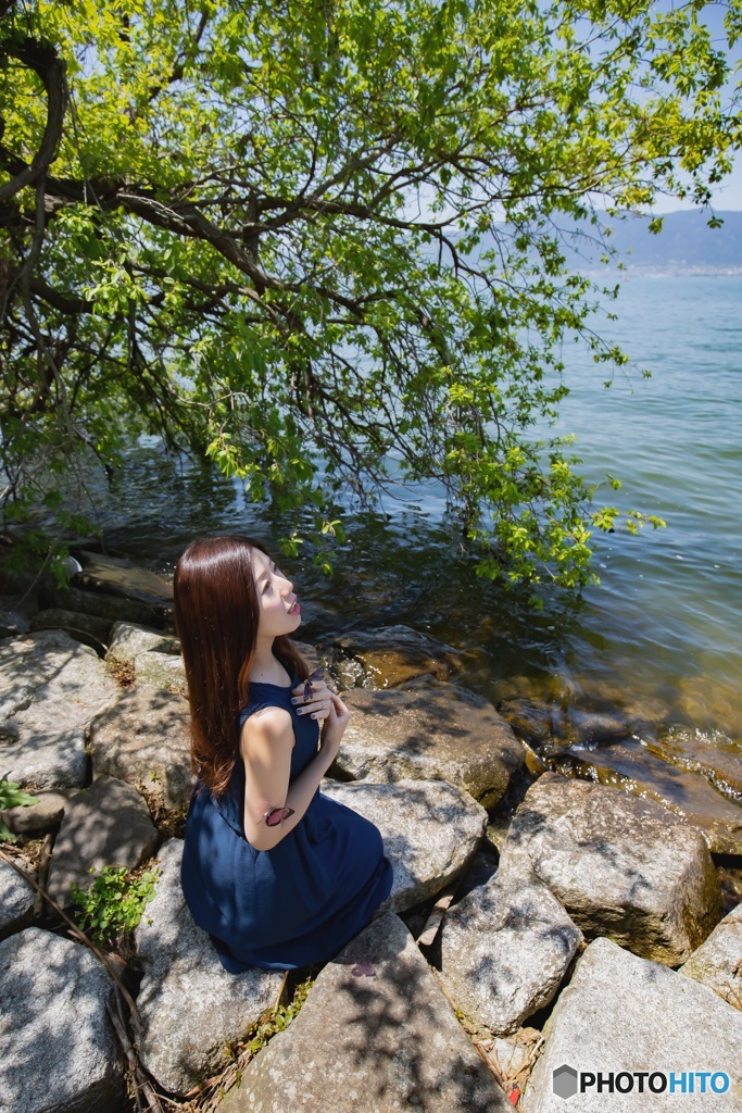 湖岸