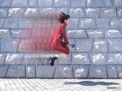 空飛ぶ魔法の傘