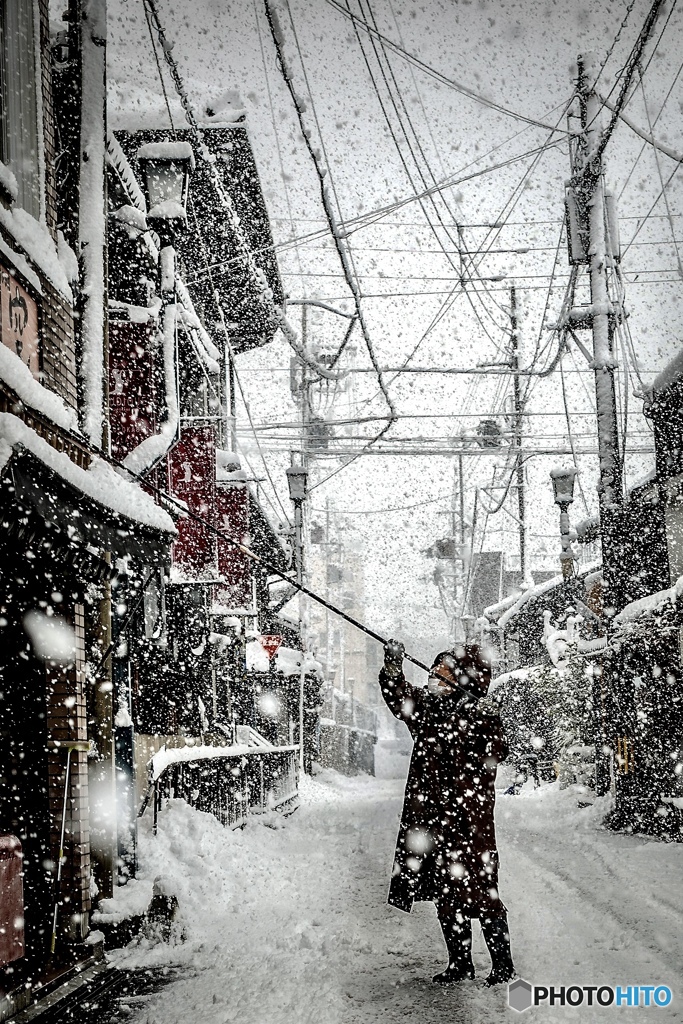 雪おろし