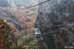 寒霞渓山頂