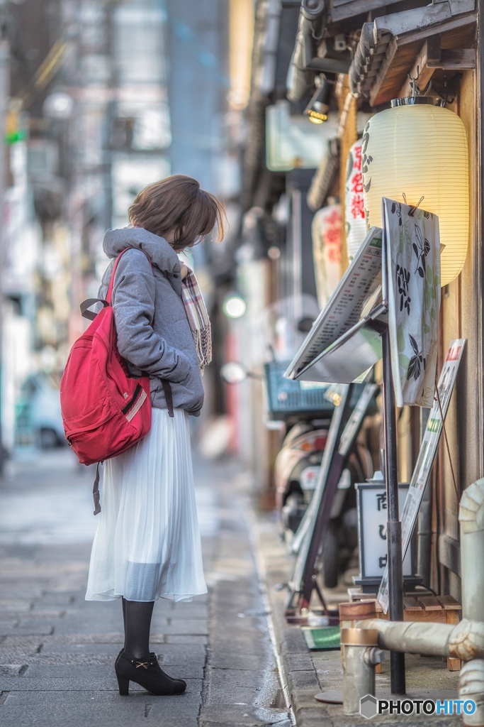 冬の四条河原町