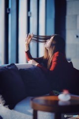 Hair silhouette
