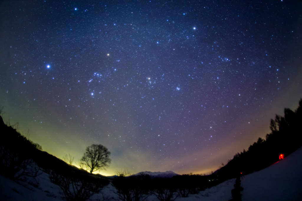 冬の夜空