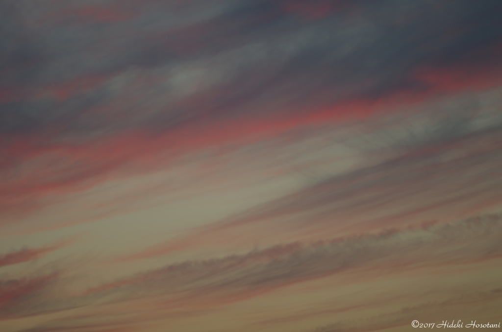 夕焼け雲