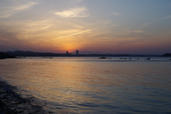夕暮れ