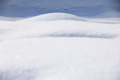 雪のお菓子