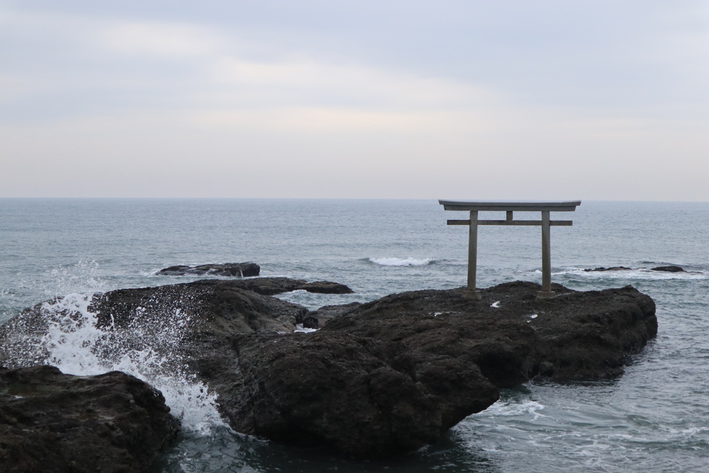 大洗磯前神社神磯の鳥居