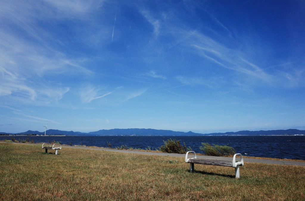海の見える公園