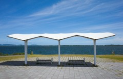 海の見える公園