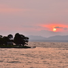 宍道湖の夕日