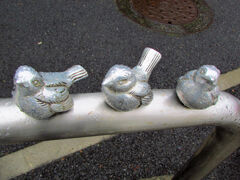 服を脱いで・・雨シャワー　５