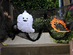民家でハロウィン　２