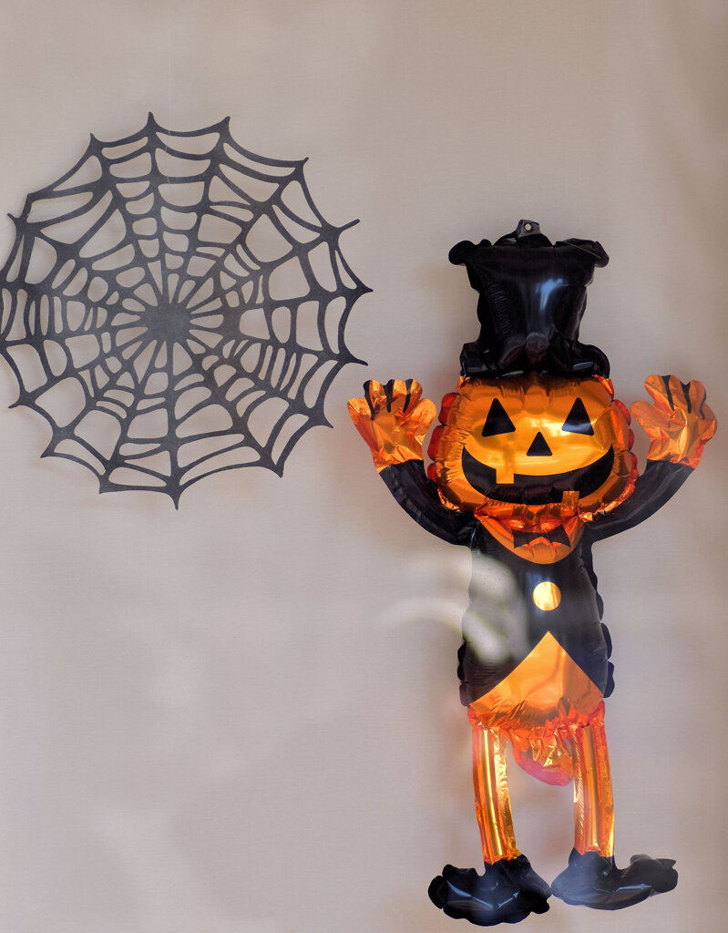 ハロウィン・虹橋☆爺が薄ら写ってます(￣◇￣;)　２
