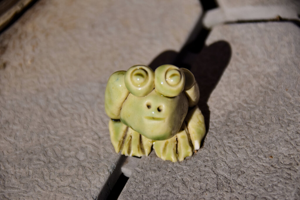 民家の軒先で・・・２