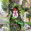 二ヶ領用水路・・武蔵小杉付近・・樹木にクリスマス１