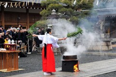 京都　城南宮　湯立神事　2019.1.20