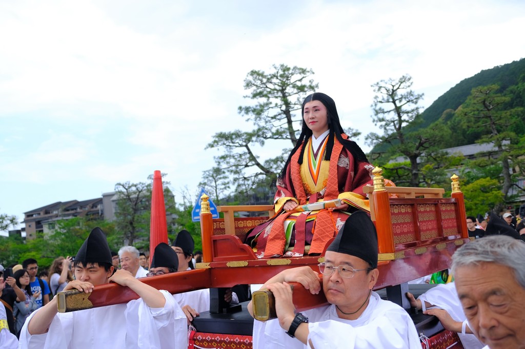 車折神社　三船祭　2019　清少納言