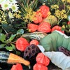 北野万灯会　花手水