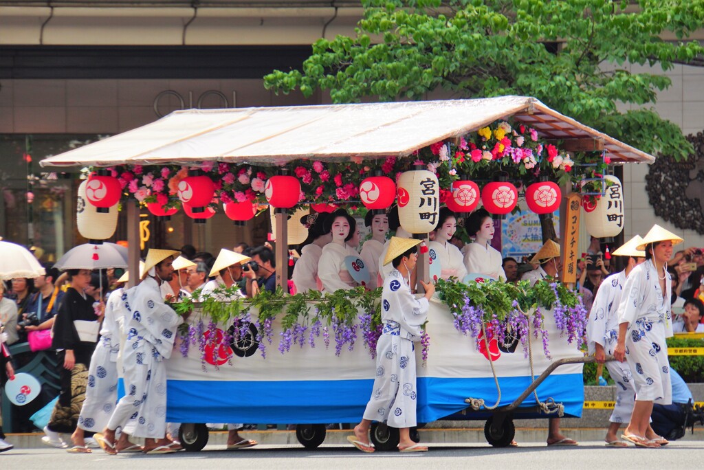 祇園祭　後祭　山笠巡行