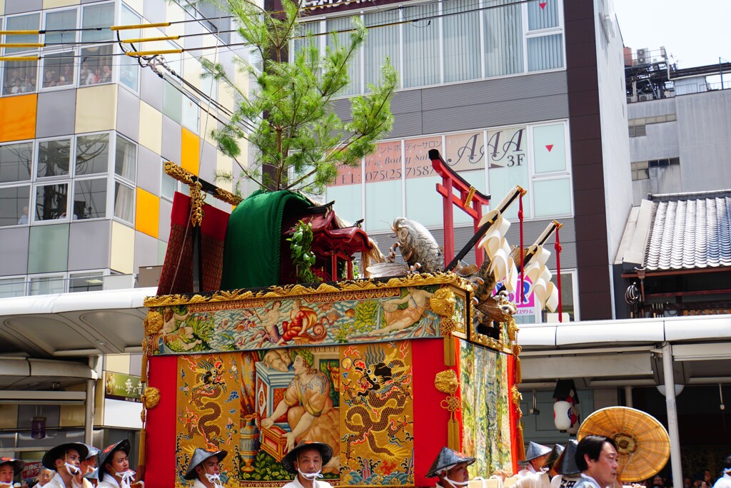 祇園祭　後祭　山鉾巡行