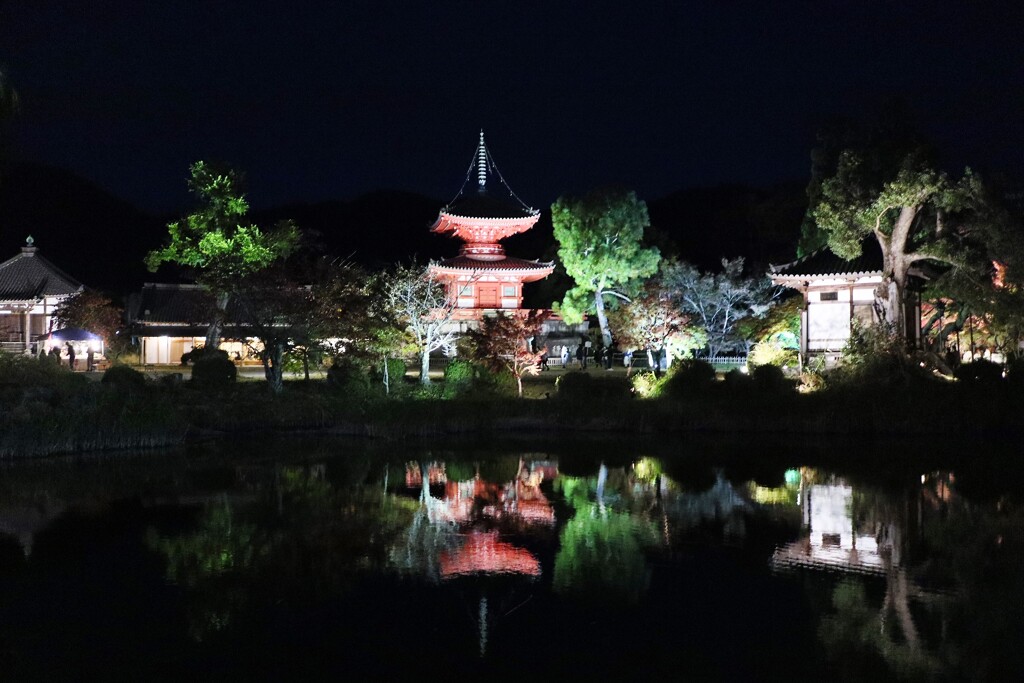 大覚寺　水鏡