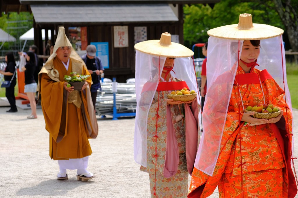 梅の日　梅奉納