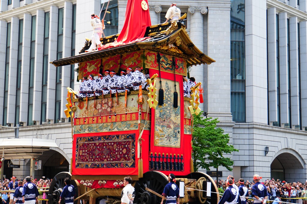 祇園祭　前祭　山鉾巡行