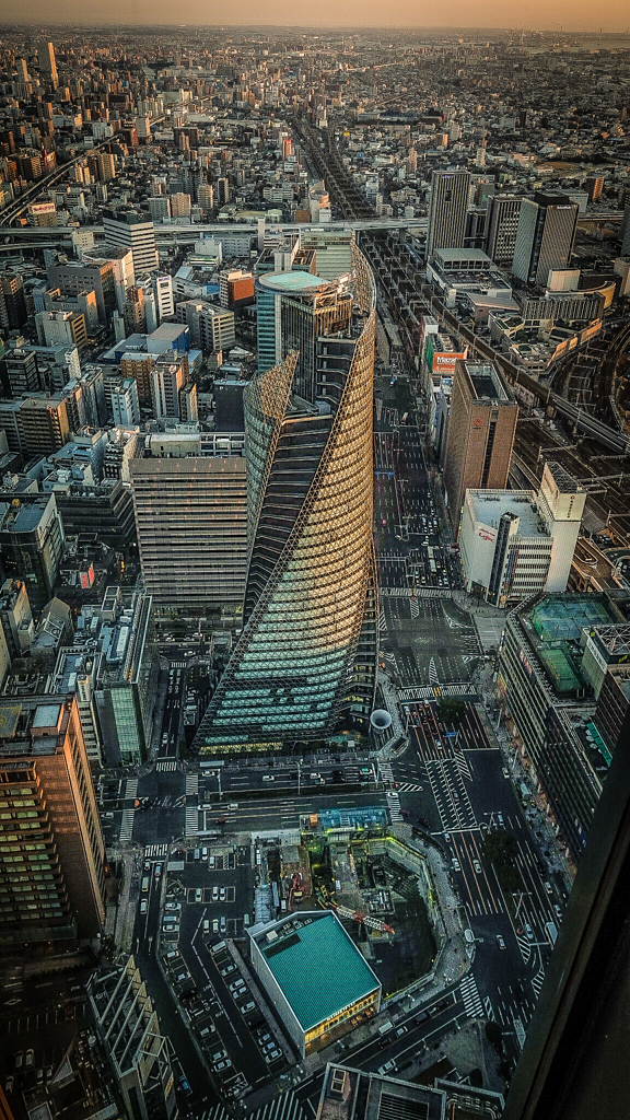 夕焼けの名駅