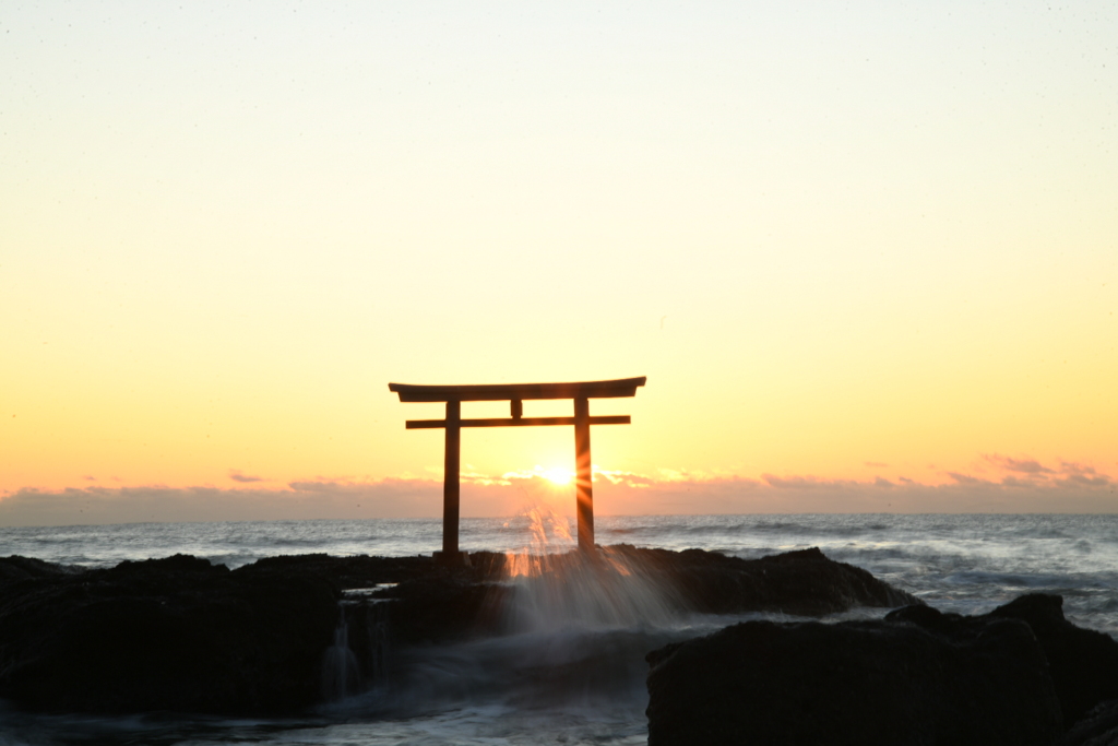 初日の出じゃないけど