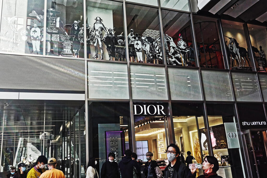 ハロウィンの日の渋谷