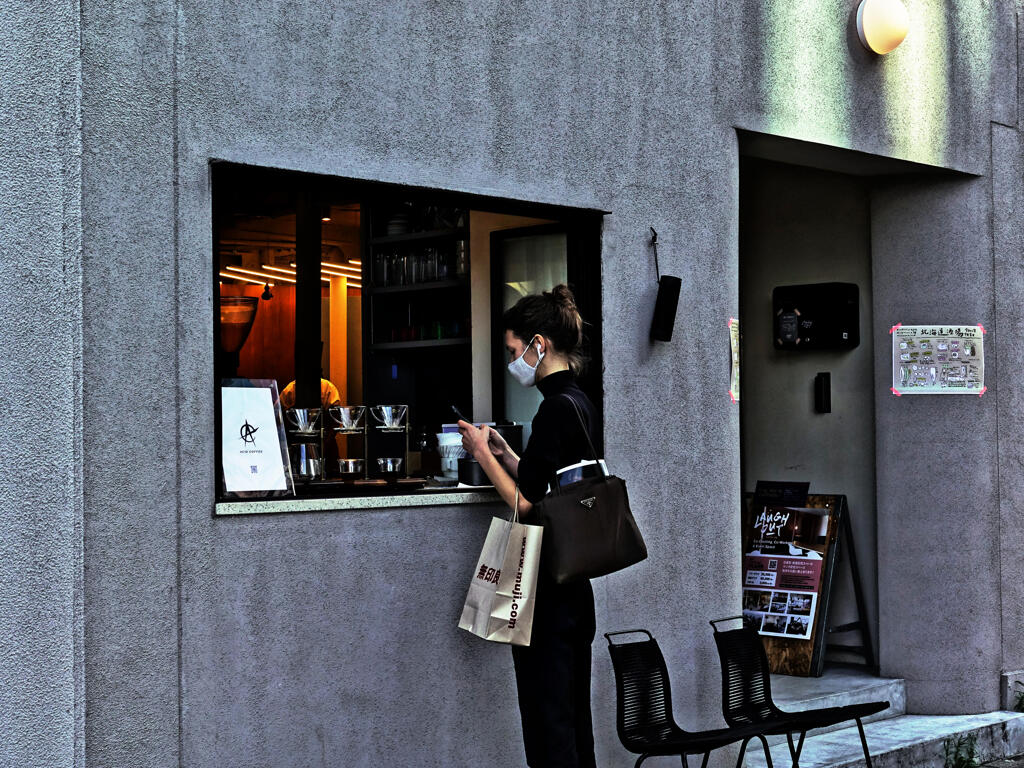 ハロウィンの日の渋谷