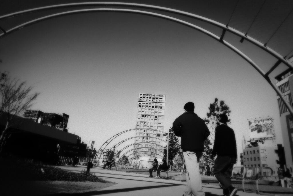 アーチのある風景