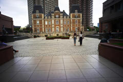 ガーデンプレイス　曇天