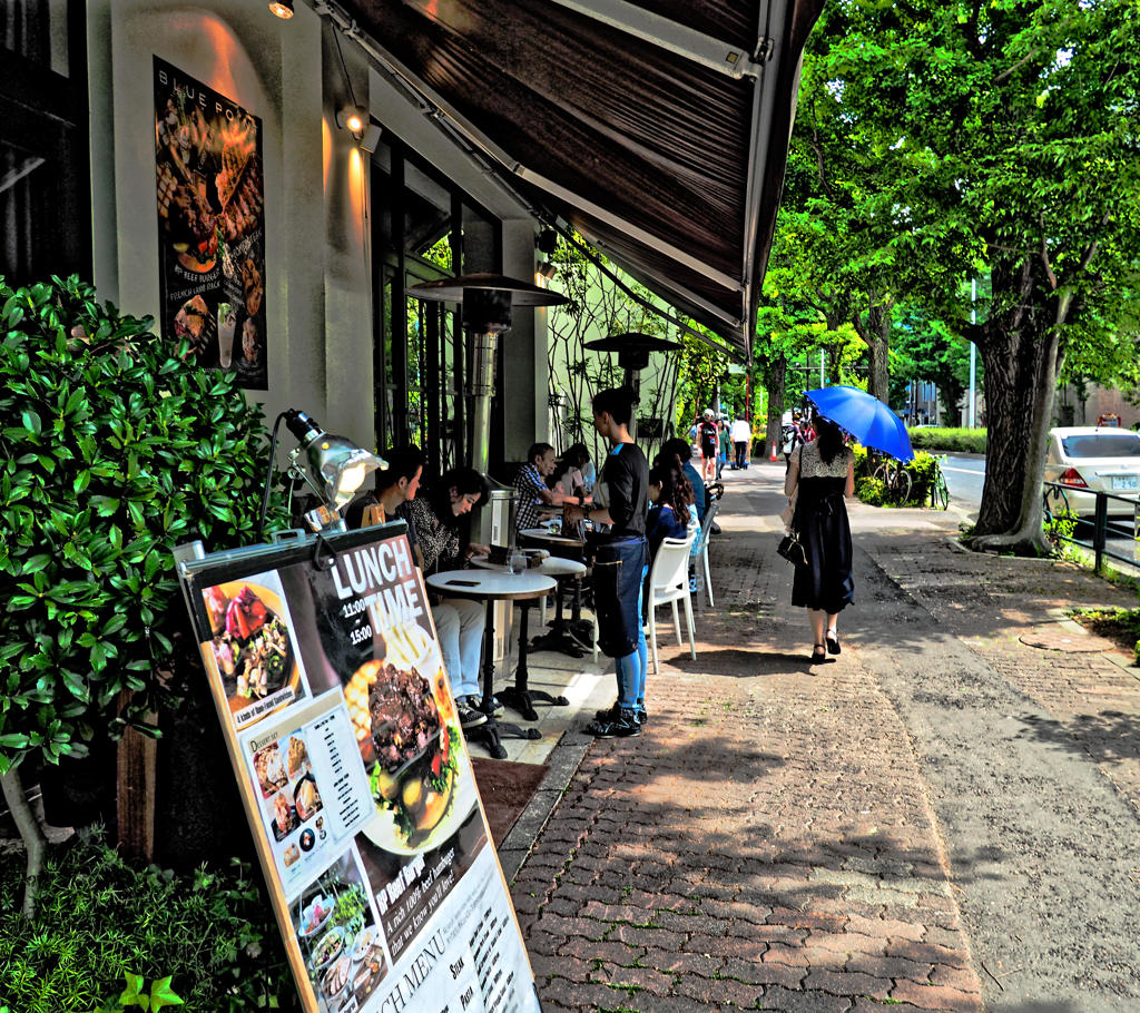 プラチナ通り界隈