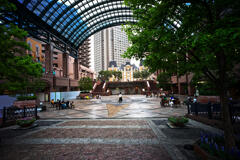 ガーデンプレイス　曇天