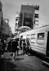 ハチ公前