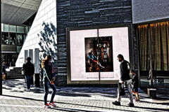 ハロウィンの日の渋谷