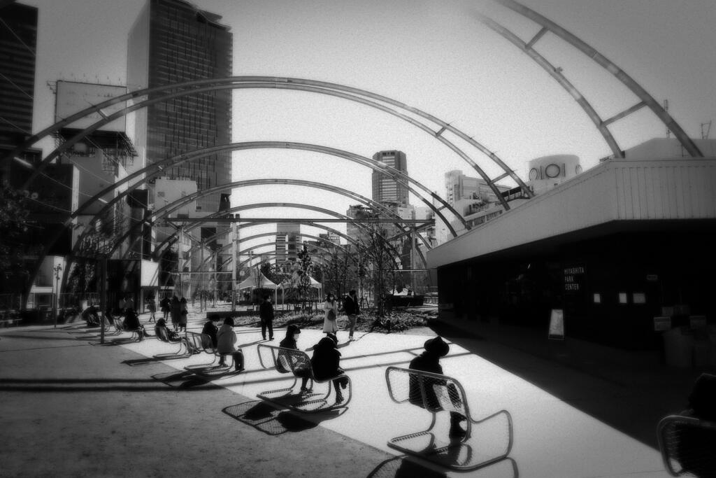 アーチのある風景