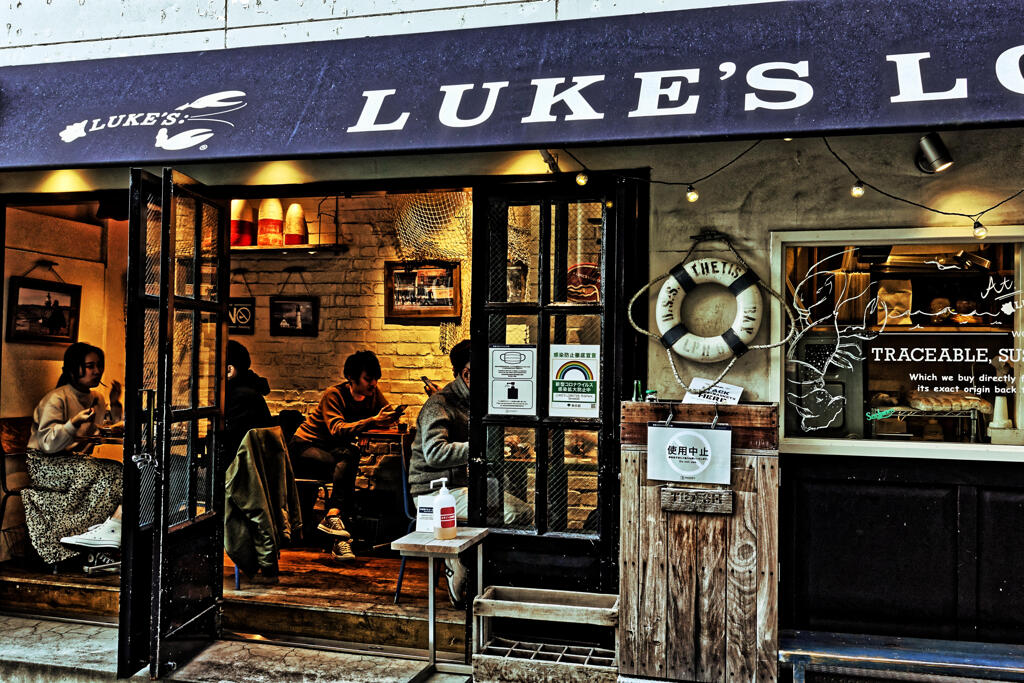 ハロウィンの日の渋谷