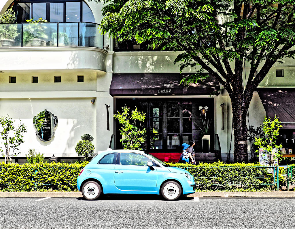 プラチナ通り界隈