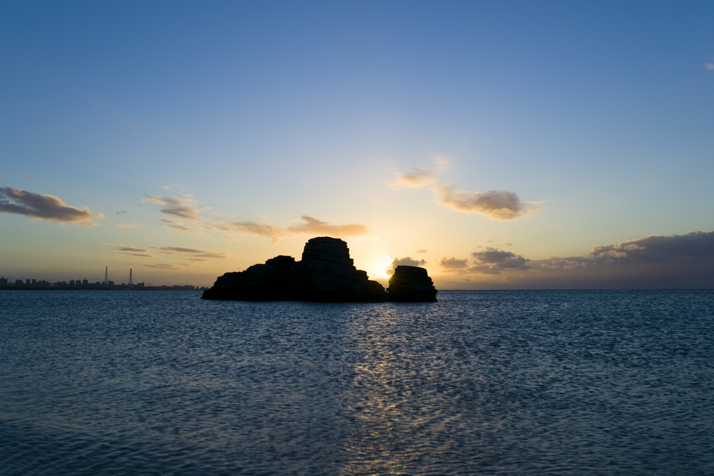 安良波の海③